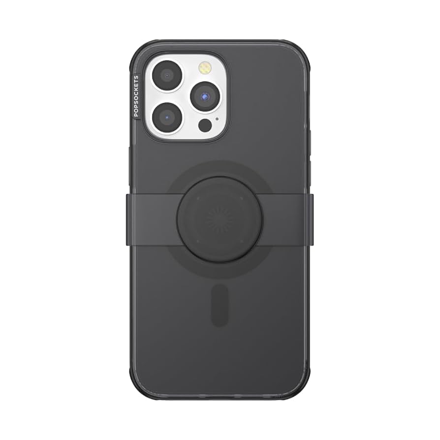 PopSockets iPhone 16 Plus ケースとグリップセット スーパー クリア MagSafe ポップケース（iPhone 16 Plus